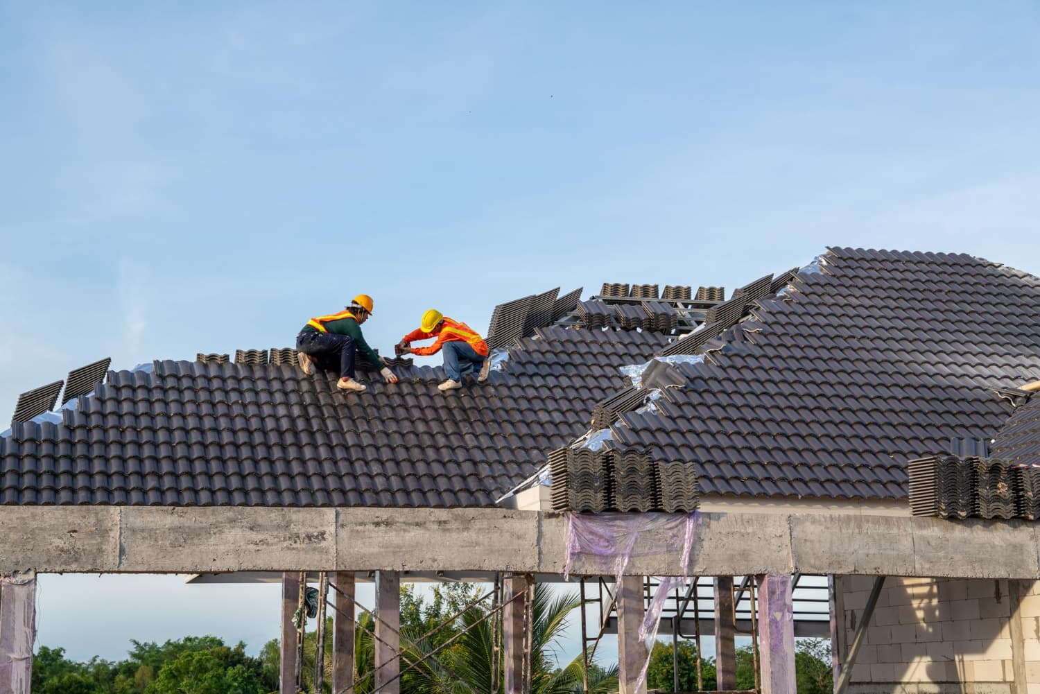 Before — Brentwood Estate — Full Replacement